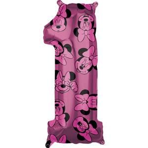 MINNIE MOUSE FOREVER NUMBER 1 SHAPE 