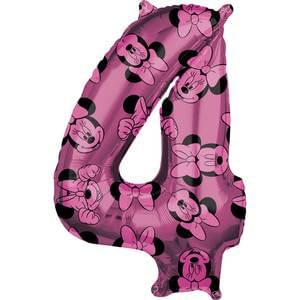 MINNIE MOUSE FOREVER NUMBER 4 SHAPE 