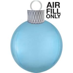15" PASTEL BLUE AIR FILL ORBZ ORNAMENT KIT