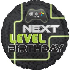 18" LEVEL UP BIRTHDAY HX