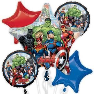 AVENGERS MARVEL POWERS UNITE BOUQUET OF BALLOONS 