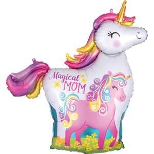 32" MAMA & BABY UNICORN SUPER SHAPE 
