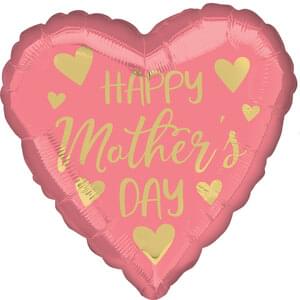 18" HAPPY MOTHER'S DAY PINK VLP