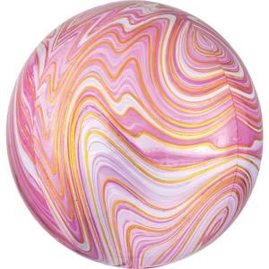 15" PINK MARBLEZ ORBZ