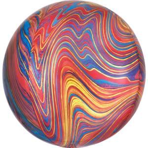 15" COLORFUL MARBLEZ ORBZ