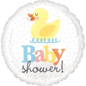 18" BABY SHOWER YELLOW DUCKY VLP