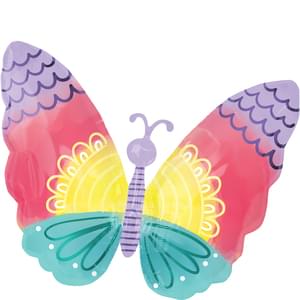 PASTEL TIE DYE BUTTERFLY SHAPE