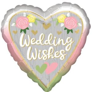 18" WEDDING WISHES OMBRE HX