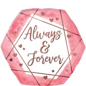 ALWAYS & FOREVER WATERCOLOR SUPER SHAPE