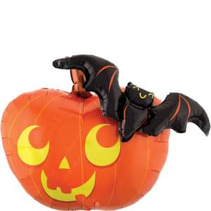 PUMPKIN & BAT MULTI-BALLOON