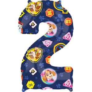PAW PATROL NUMBER 2 SHAPE