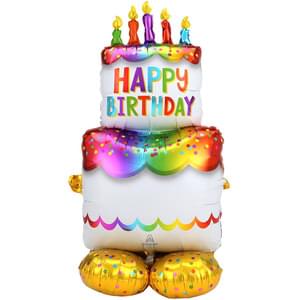 BIRTHDAY CAKE AIRLOONZ LARGE