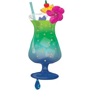 TROPICAL BLUE HAWAIIAN DRINK SUPER SHAPE