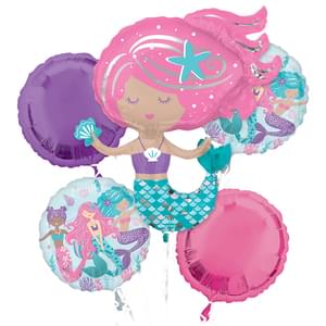 SHIMMERING MERMAID BOUQUET OF BALLOONS