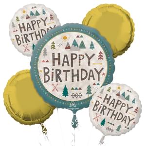 WILDERNESS BIRTHDAY BOUQUET OF BALLOONS