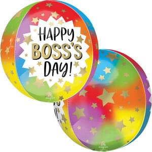 15" COLORFUL BOSS'S DAY ORBZ