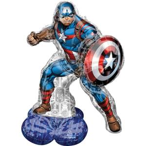 MARVEL AVENGERS CAPTAIN AMERICA AIRLOONZ LARGE