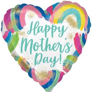HAPPY MOTHER'S DAY PAINTED RAINBOWS JUMBO HX