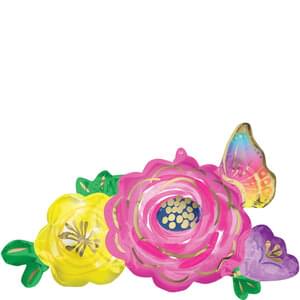 BEAUTIFUL FLOWERS & BUTTERFLY SUPER SHAPE