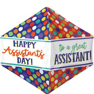 17" HAPPY ASSISTANT'S DAY DOTS ANGLEZ