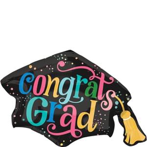 FOLLOW YOUR DREAMS GRAD CAP SUPER SHAPE