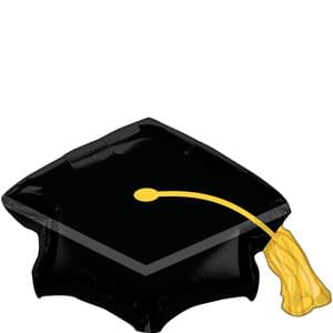 BLACK GRAD CAP SUPER SHAPE