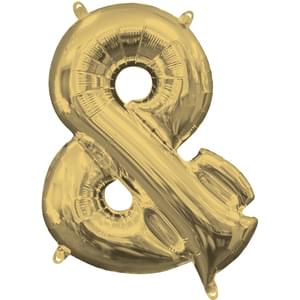 16" SYMBOL & WHITE GOLD 