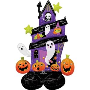 HALLOWEEN HAUNTED HOUSE AIRLOONZ LARGE