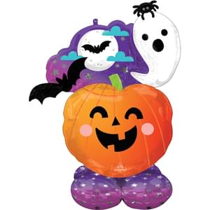 FUN & SPOOKY GHOST & PUMPKIN AIRLOONZ LARGE