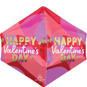 17" HAPPY VALENTINE'S DAY BLOCKING BRIGHTS ANGLEZ