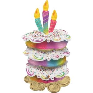 BIRTHDAY CAKE STACKER LARGE SHAPE