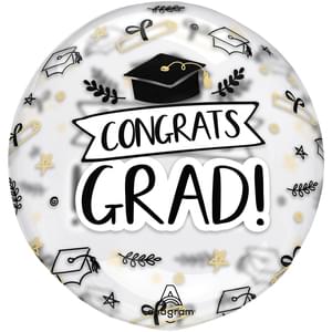 18" CLEARLY SKETCHED GRAD CLEARZ