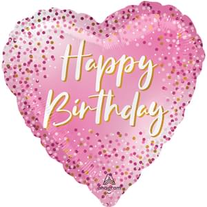 18" HAPPY BIRTHDAY SPARKLE HX