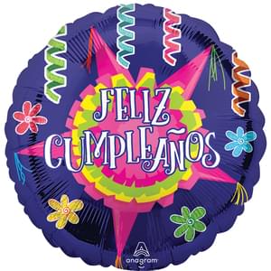 FELIZ CUMPLEANOS PINATA ESTRELLA JUMBO HX