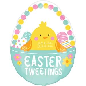 EASTER TWEETINGS CHICK SUPER SHAPE
