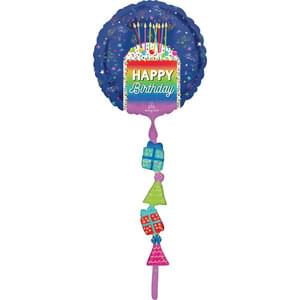 RAINBOW SLICE BIRTHDAY AIR WALKER