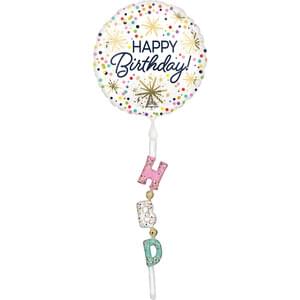 CONFETTI SPRINKLE BIRTHDAY AIR WALKER