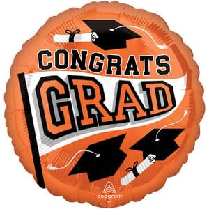 18" ORANGE SCHOOL COLORS BE TRUE TO YOUR SCHOOL HX