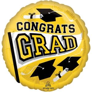 18" YELLOW SCHOOL COLORS BE TRUE TO YOUR SCHOOL HX