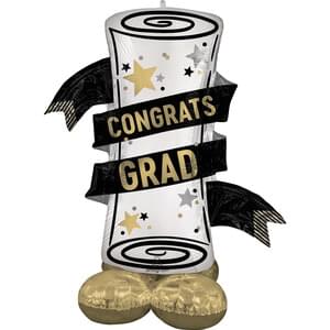 SATIN GRAD DIPLOMA AIRLOONZ LARGE
