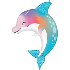 22" UNDER THE SEA DOLPHIN SUPER SHAPE