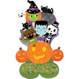 MONSTER MINGLE PUMPKIN AIRLOONZ LARGE
