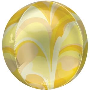 15" GOLD MACRO MARBLE ORBZ