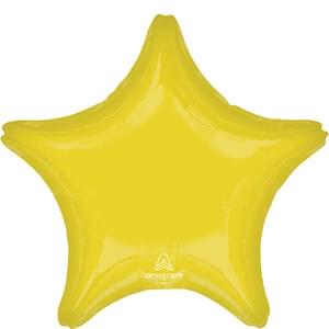 19" VIBRANT YELLOW STAR