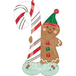 MERRY CHRISTMINTS GINGERBREAD MAN AIRLOONZ