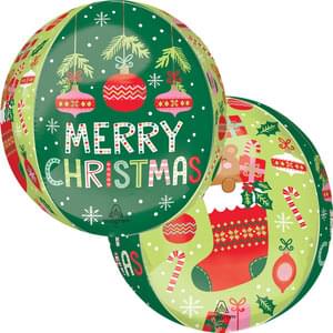 15" BEARY CHRISTMAS ORBZ