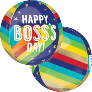 15" BOSS'S DAY STRIPES ORBZ