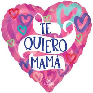 TE QUIERO MAMA LAYERED HEARTS JUMBO HX