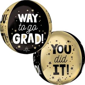 15" WAY TO GO GRAD YOU DID IT ORBZ