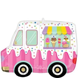 HERE'S THE SCOOP ICE CREAM TRUCK SUPER SHAPE